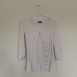 Le Chateau White Cardigan